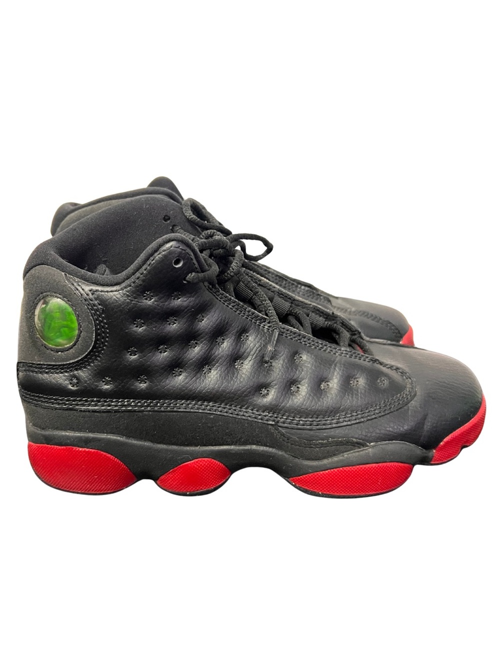 Air Jordan 13 Retro Dirty Bred GS 5.5Y Women’s 7 Black Red 414574-033